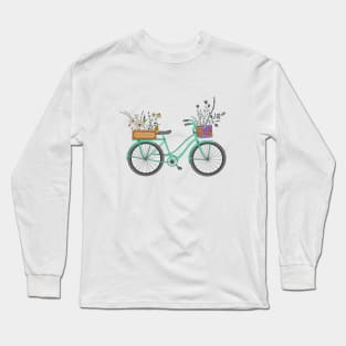 The Happy Little Bicycle Long Sleeve T-Shirt